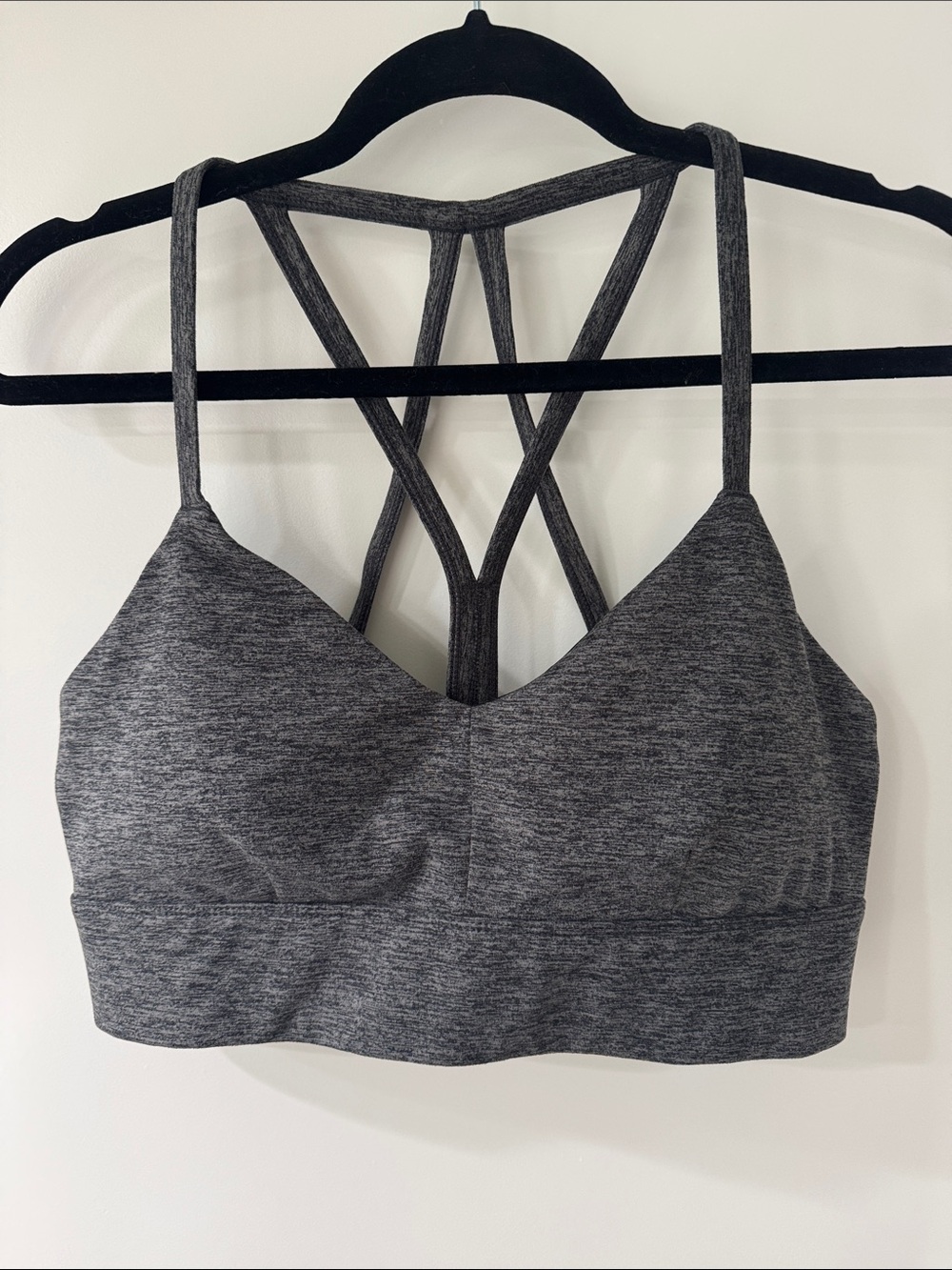 Joy Lab Gray Strappy sports bra Bralette - Women Intimates